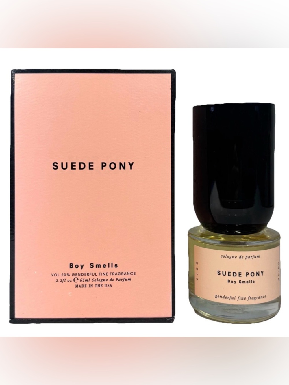 DISCONTINUED Boy Smells Suede Pony Cologne - used 2x